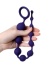 Grape Anal Zinciri Silikon Mor 35 Cm