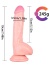 Noctis 19 Cm Ten Rengi Realistik Dildo