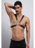 Halka Detaylı X Göğüs Harness Gömlek Kemeri T Shirt Kemer