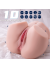 10 Titreşimli 2 İşlevli Kalça Suni Vajina Ve Anüs