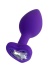 Diamond Heart Anal Plug Mor 7 cm 18 g