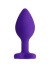 Diamond Heart Anal Plug Mor 7 cm 18 g