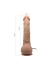 25 Cm Titreşimli Vantuzlu Gerçekçi Realistik Dildo Penis