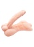 Yarım erkek Vücut Kendinden Kayganlaştırıcılı 19 cm Kıkırdaklı Penis