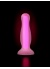 Beyond Cain Glow Gece Parlayan Anal Plug Silikon Şeffaf 10 cm