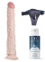 Censan Belden Bağlamalı Kayganlaştırıcı Set Noctis 34,5cm Realistik Dildo No:7