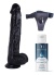 Censan Belden Bağlamalı Kayganlaştırıcı Set Noctis 30cm Siyah Dildo No:26