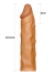 Censan Add 2 Pleasure X Tender Penis Sleeve Brown