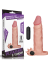 Censan Add 2 İnç Pleasure X Tender Vibrating Penis Sleeve Flesh