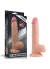 Censan 8.5 İnç Dual layered Platinum Silicone Cock Ten Dildo