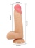 Censan Lisle 8.1 İnç Kıkırdak Yapılı Gerçek Deri Yapılı Dildo