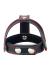 Censan Bondage Fetish T-Style Leather Cockring With Ball Divider