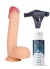 Censan Belden Bağlamalı Kayganlaştırıcı Set Noctis 34cm Realistik Dildo No:72