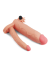 Censan Add 3 İnç Pleasure X Tender Vibrating Double Penis Sleeve Penis Kılıfı