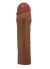 Censan Chane Gerçek Hissiyatlı Uzatıcı Penis Kılıfı Brown