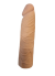Gerçekçi Melez Penis Kılıfı Et Dokusunda 17 cm