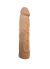 Gerçekçi Melez Penis Kılıfı Et Dokusunda 17 cm