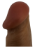 Gerçekçi Testisli Melez Dildo 18 cm