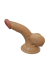 Gerçekçi Testisli Melez Dildo 15.5 cm