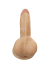 Gerçekçi Testisli Melez Dildo 15.5 cm