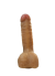 Gerçekçi Testisli Melez Dildo 16.5 cm