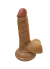 Gerçekçi Testisli Melez Dildo 16.5 cm