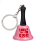 Ring for a Kiss Pembe Çan Anahtarlık