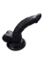 Gerçekçi Testisli Siyah Dildo 16 cm