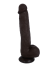 Censan Ultra Gerçekçi 24 Cm Model2 Brown Melez Kıkırdaklı Dildo