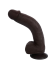 Censan Ultra Gerçekçi 24 Cm Model2 Brown Melez Kıkırdaklı Dildo