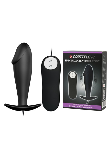 Titreşimli Anal Tıkaç Anal Plug