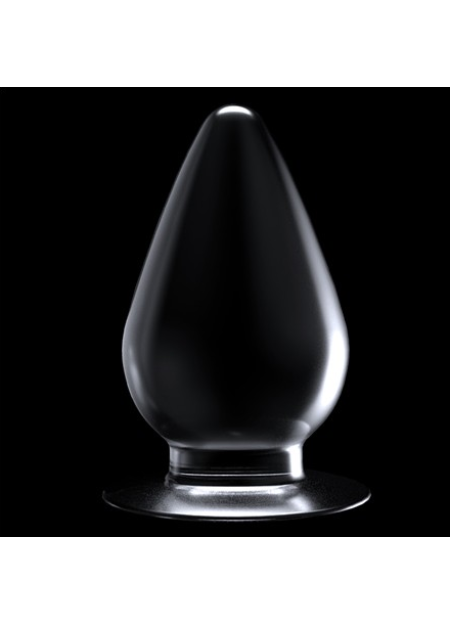 12 Cm Vantuzlu Ultra Soft Anal Plug Şeffaf