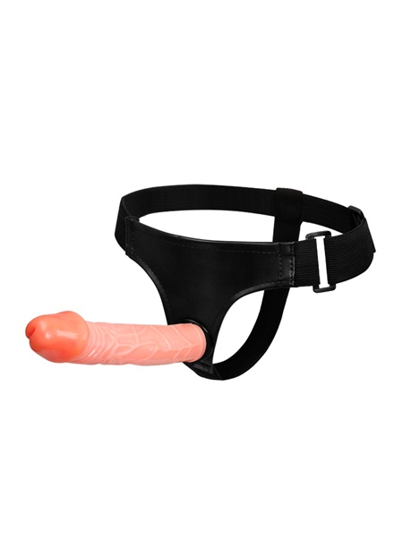 Ten Rengi Ve Jel Vibrator İle Birlikte Belden Bağlamalı