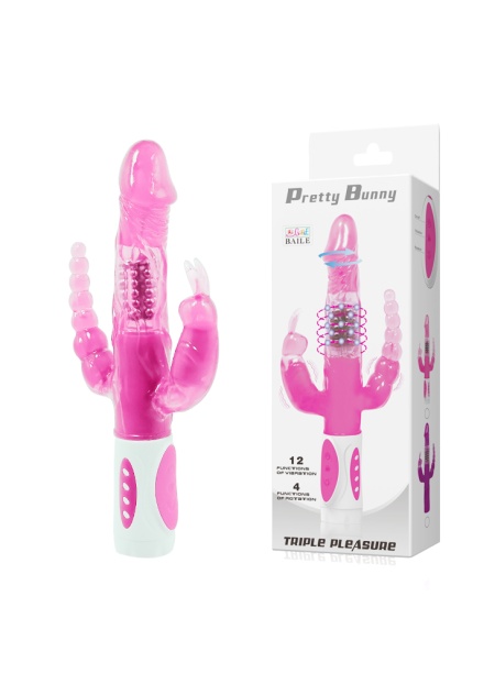 İkili Vajinal Ve Klitoris Orgazm Vibratörü