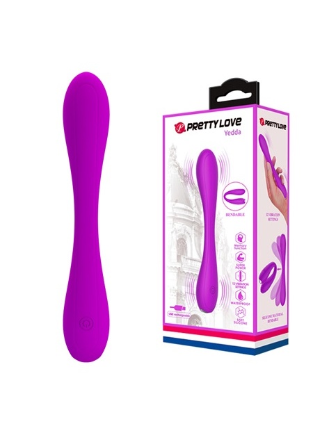 Şarj Edilebilir Katlanabilir Silikon G-Spot Stimülatörü Vibratör