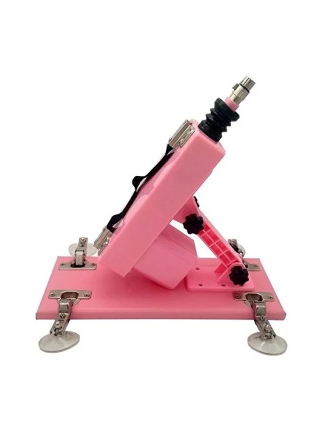 Otomatik Git Gelli Güçlü Kumandalı Vibratör Makinası Pembe
