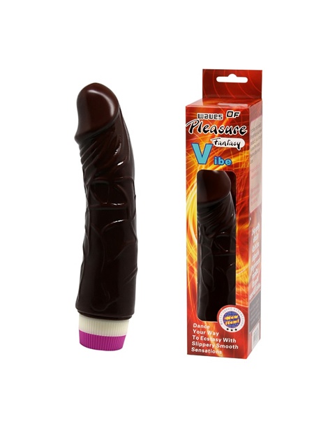 Sex Shop 20 Cm Titreşimli Zenci Vibratör