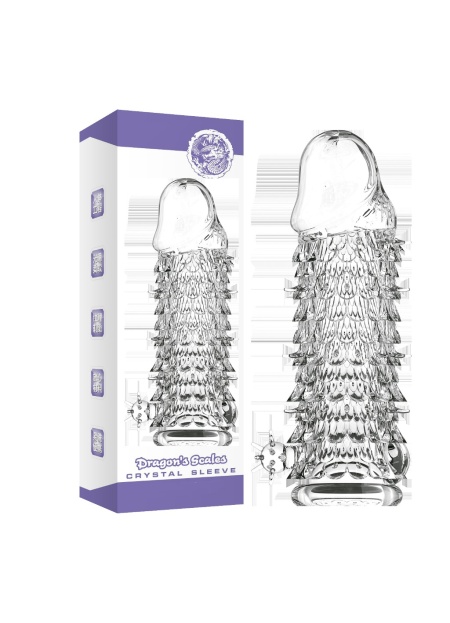 Kabartmalı Kristal Görünümlü Güçlü Uyarıcı Peni Kılıfı