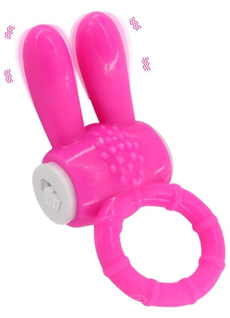 Tavşan Kulaklı Tırtıklı Penis Halkası
