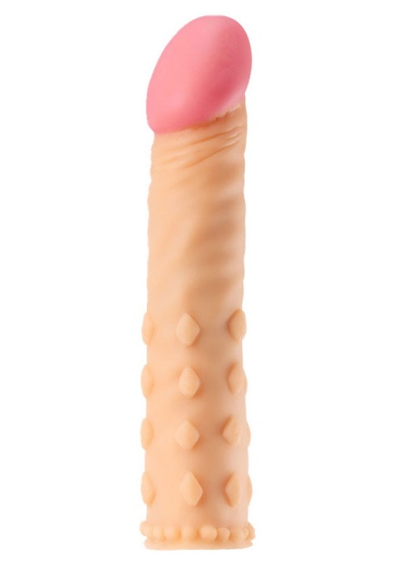 Max Man 50Mm Dolgulu Penis Kılıfı