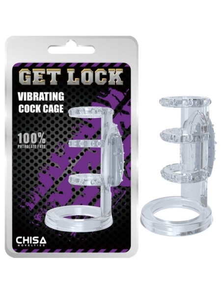 Get Lock Titreşimli Penis Kılıfı