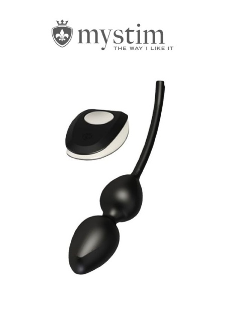 Mystim Jane Untamed Uzaktan Kumandalı Vajinal Kegel Topu