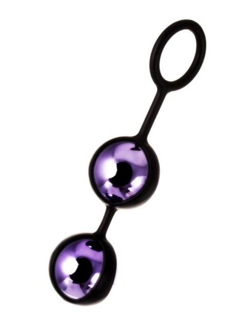 Raspy Vajinal Topları. Abs Plastik Mor 14 Cm