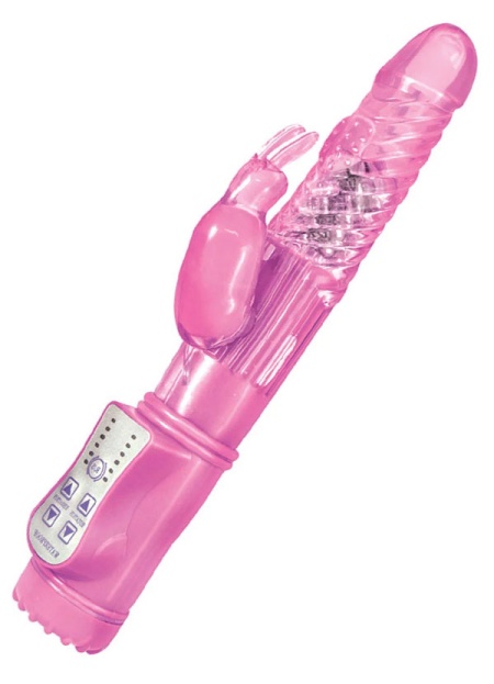 Oynar Başlıklı Tavşan Vibratör Pembe