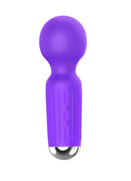 Mini Wand Masaj Vibratörü Mor