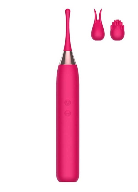 Değiştirilebilir Üç Başlıklı İnce Vibratör