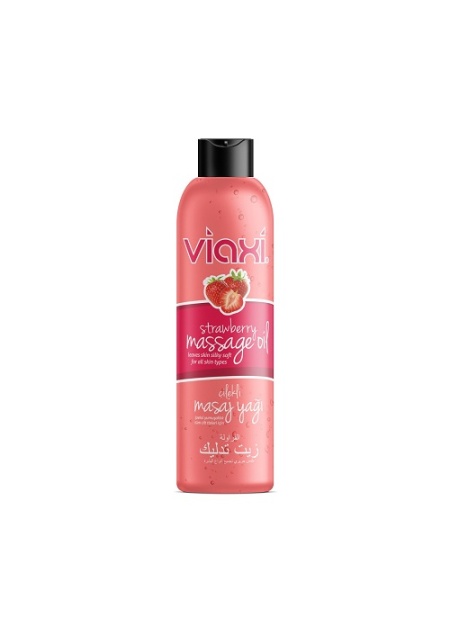 Viaxi Masaj Yağı Çilek Aromalı 177 Ml
