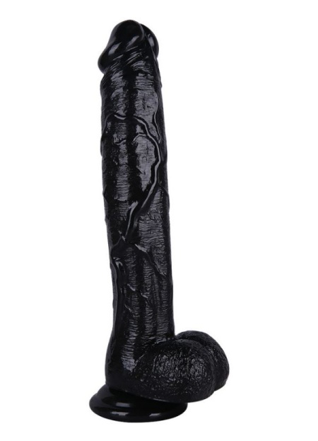 30 Cm Siyah Sex Shop Özel Dildo