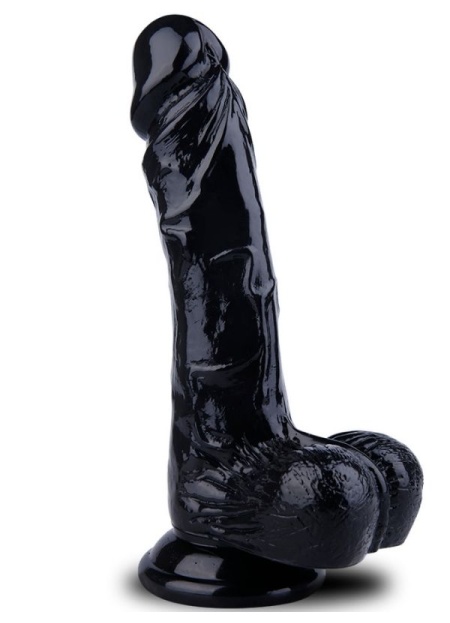 Seks Shop İstanbul 22.5 Cm Siyah Dildo