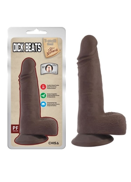 Dick Beats Melez 18 Cm Kıkırdaklı Gerçekçi Dildo